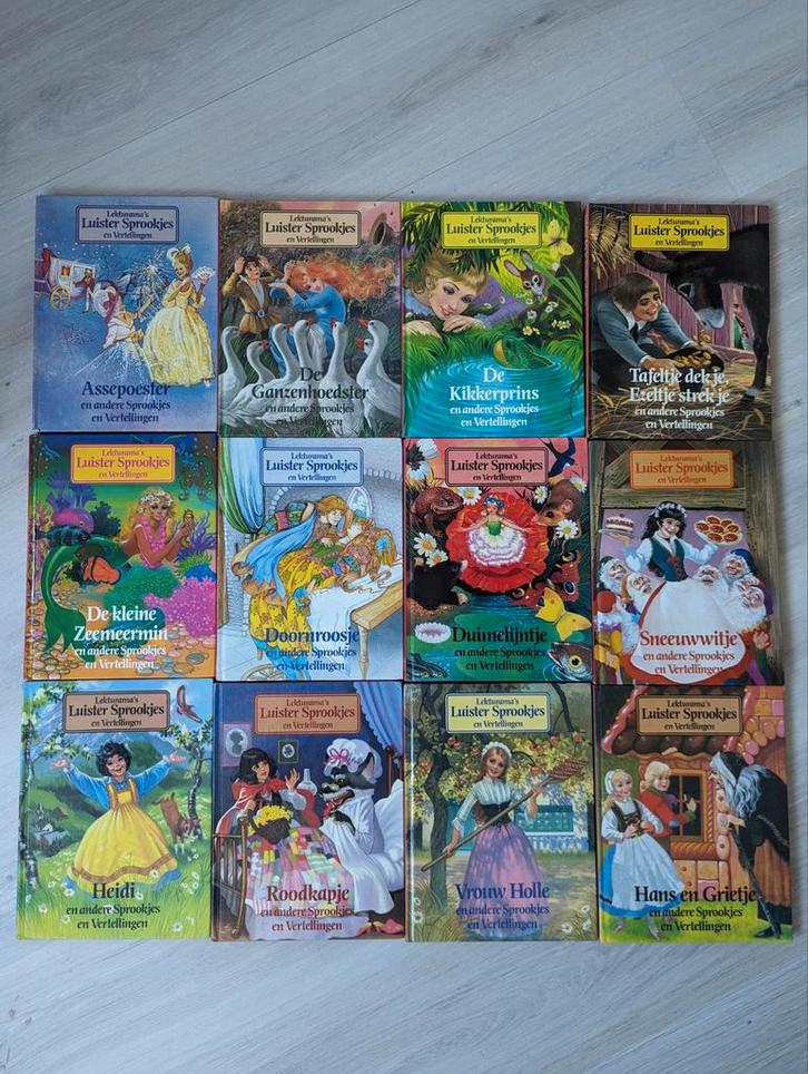 Partij 12 boeken Lekturama's Sprookjes en vertellingen., Boeken, Kinderboeken | Jeugd | onder 10 jaar, Gelezen, Sprookjes, Ophalen of Verzenden