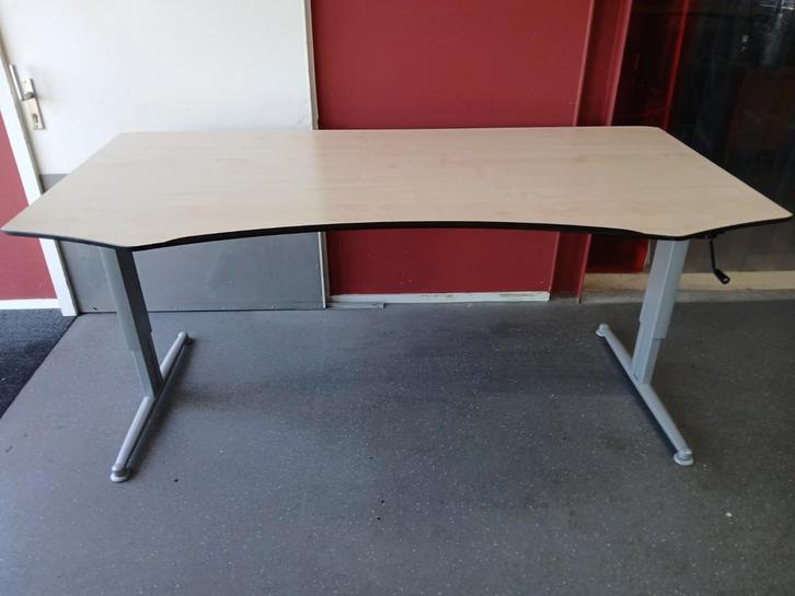 Bureau hoog/laag Bureau Aspa, Huis en Inrichting, Bureaus, Gebruikt, Bureau, Ophalen