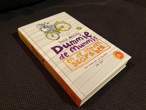 Dummie de Mummie en de Gouden Scarabee - Tosca Menten, Boeken, Kinderboeken | Jeugd | onder 10 jaar, Gelezen, Ophalen of Verzenden