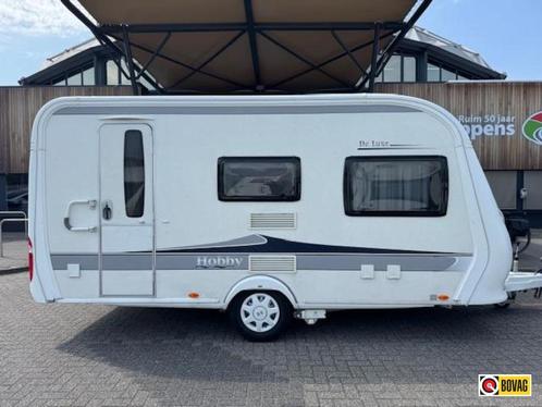 Hobby De Luxe 440 SF 2012 MOVER UNICO LUIFEL!!, Caravans en Kamperen, Caravans, Bedrijf, tot en met 4, 1000 - 1250 kg, Treinzit