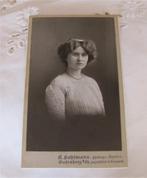 Antieke CDV - jongedame, Antiek en Kunst, Ophalen of Verzenden