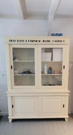 Buffet vitrinekast landelijke stijl, Ophalen, Overige materialen, Gebruikt, 200 cm of meer