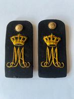 2 Epaletten KMA, Verzenden, Landmacht, Nederland, Embleem of Badge