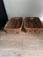 Rieten mand / manden, Ophalen of Verzenden, Zo goed als nieuw, Rechthoekig, Riet