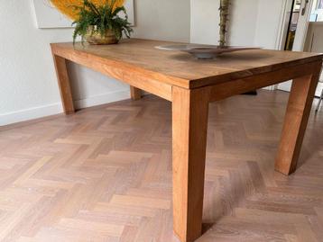 Teak Houten Eettafel - 220cm Lang beschikbaar voor biedingen
