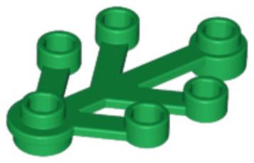Lego Boom Bladeren Losse onderdelen groen 110 stuks beschikbaar voor biedingen