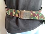 Tropenkoppel riem legerkleurig met schuifgesp, 80 tot 90 cm, 3 tot 5 cm, ., Zwart