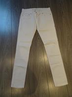 Leuke witte jeans skinny spijkerbroek maat 40, Ophalen of Verzenden, Zo goed als nieuw, Wit, W30 - W32 (confectie 38/40)