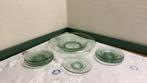 Copier, pineapple, schaal, schotels, leerdam, art deco, Ophalen of Verzenden