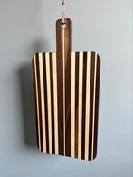 Handgemaakte Serveerplank/borrelplank noten & esdoorn, Ophalen, Minder dan 50 cm, Nieuw, Minder dan 100 cm