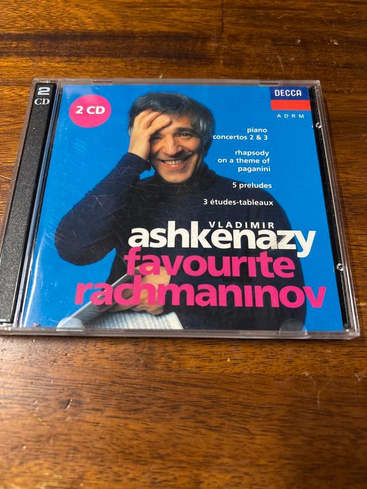 Ashkenazy speelt Rachmaninov - 2CD in goede staat, Cd's en Dvd's, Cd's | Klassiek, Zo goed als nieuw, Orkest of Ballet, Romantiek