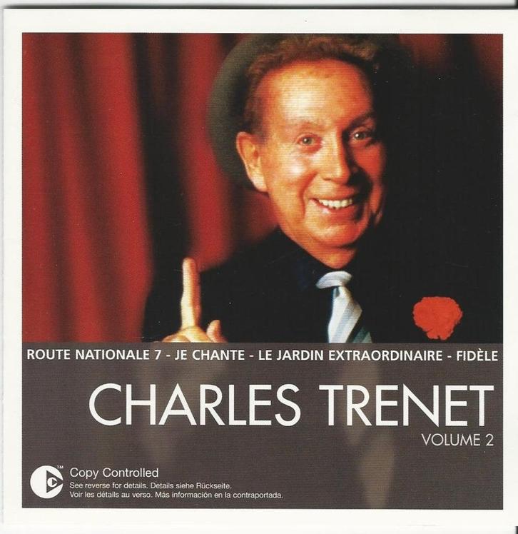 Charles Trenet - Volume 2 = 3,99, Cd's en Dvd's, Cd's | Franstalig, Zo goed als nieuw, Ophalen of Verzenden