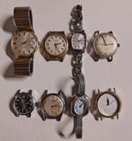 8 Mechanische vintage horloges, Ophalen of Verzenden, Staal, Overige merken, 1960 of later