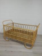 Vintage rotan kinderbed | Ledikant retro | Boheems bed, Kinderen en Baby's, Babywiegjes en Ledikanten, Ophalen, Zo goed als nieuw