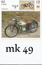 Mk49 motorkaart dax d 100 baby, Ophalen of Verzenden, Zo goed als nieuw, Motoren