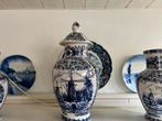 Delfts bleau - vazen en borden, Antiek en Kunst, Ophalen