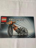 Lego Technic Motorcross Motor 42007, Ophalen of Verzenden, Zo goed als nieuw, Complete set, Lego