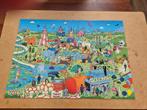 POP ART puzzel, 50 artistic references, Laurence King, 1000., Ophalen of Verzenden, 500 t/m 1500 stukjes, Zo goed als nieuw, Legpuzzel