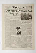 11 augustus 1945 - Trouw | Heruitgave, Verzamelen, Militaria | Tweede Wereldoorlog, Nederland, Overige soorten, Boek of Tijdschrift