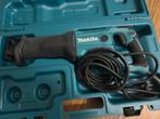 Makita JR3051T Reciprozaag + Koffer, Gebruikt, 70 mm of meer, 600 tot 1200 watt, Ophalen of Verzenden