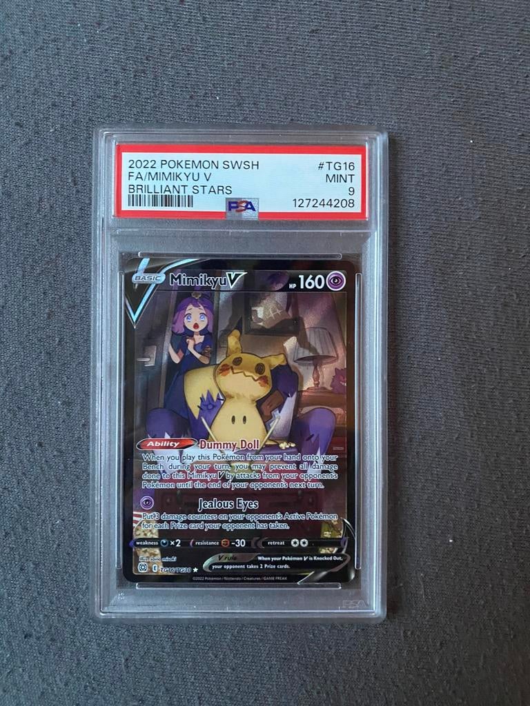 Minikyu V TG16 - PSA 9, Ophalen of Verzenden, Zo goed als nieuw