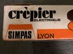 Crepes maker Vintage crêpière Simpas Lyon 1970, Ophalen of Verzenden