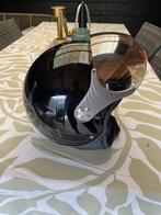 Nau Fashion Helm zwart, met gebruiksporen, Fietsen en Brommers, Brommerhelmen, Ophalen, Gebruikt, Medium, Nau Fashion