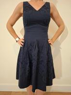 Elegante blauwe cocktailjurk, maat 34 XS, Kleding | Dames, Gelegenheidskleding, Blauw, Cocktailjurk, Ophalen of Verzenden, Zo goed als nieuw