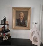 Antieke portret schilderij gesigneerd, Antiek en Kunst, Kunst | Schilderijen | Klassiek, Ophalen of Verzenden