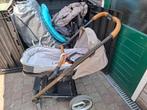 Kinderwagen Grijs/Zwart, Kinderen en Baby's, Kinderwagens en Combinaties, Gebruikt, Verstelbare duwstang, Ophalen, Kinderwagen