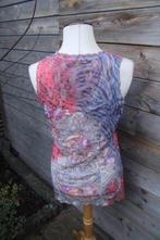 Tuniek rood/ blauw kant Missy mt M/L transp Vaste prijs, Kleding | Dames, Blouses en Tunieken, Maat 38/40 (M), Blauw, Missy, Ophalen of Verzenden