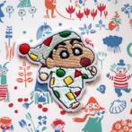 Crayon Shin Chan opstrijkplaatje patch badge embleem appliqu, Verzenden, Nieuw, Overige applicaties