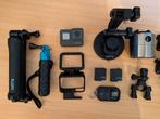 GoPro Hero 5 Black (4K) + Veel Accessoires, Ophalen of Verzenden, Gebruikt, GoPro