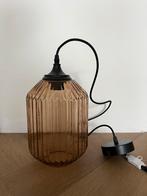 Hanglamp kwantum Pane lichtbruin, Minder dan 50 cm, Nieuw, Glas, Ophalen of Verzenden