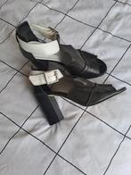 Hoge hakken leer maat 39, Ophalen, Zwart, Schoenen met hoge hakken, Gedragen