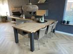 Te kop mooie eettafel van Teak, Ophalen, 200 cm of meer, 50 tot 100 cm, Zo goed als nieuw