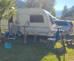 Hylander design 410 met kenteken, Caravans en Kamperen, Caravans, Overige merken, Kachel, Omvormbare zithoek, 750 - 1000 kg
