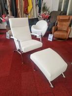 Leolux helical met hocker Refurbished, Huis en Inrichting, Fauteuils, Ophalen, Zo goed als nieuw