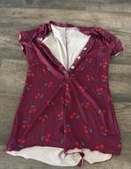 Kersen pyjama paars, maat M, Ophalen of Verzenden, Nieuw, Maat 38/40 (M)