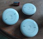 FIBARO Smoke Sensor, set van 3 z-wave, Gebruikt, Detector, Sensor of Melder, Ophalen of Verzenden, Rook