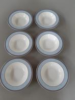 6 Diepe Borden Villeroy en Boch Villa Menton in nieuwstaat, Ophalen of Verzenden, Zo goed als nieuw, Bord(en), Overige stijlen
