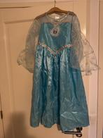 Disney jurk Elsa met cape 7-8 jaar bijv. voor carnaval, Meisje, Ophalen of Verzenden, Zo goed als nieuw