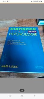 Statistiek voor de Psychologie Deel 2 - Jules L. Ellis, Boeken, Jules L. Ellis, Zo goed als nieuw, Beta, HBO