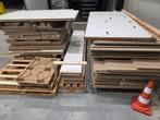 Gratis hout, spaanplaat / vloerdelen (Beek en Donk), Doe-het-zelf en Verbouw, Hout en Planken, Ophalen, 25 tot 50 mm, Nieuw, 200 tot 250 cm