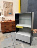 Vintage Gispen 5600 kast, Ophalen, Gebruikt, 100 tot 150 cm, Minder dan 150 cm
