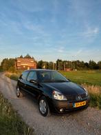 Renault Clio 1.2 16V 3DR 2005 2002 Zwart, Auto's, Renault, Stof, 74 pk, 4 cilinders, Metallic lak