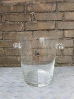 Glazen wijn-/champagnekoeler – Art Design – Handgemaakt glas, Ophalen of Verzenden