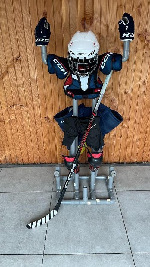 IJshockey gear U9/U11 - 8 a 9 jarigen, Sport en Fitness, IJshockey, Gebruikt, Bescherming, Ophalen