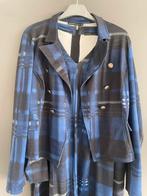 Mantelpak, Kleding | Dames, Kostuum of Pak, Blauw, Maat 42/44 (L), Nieuw