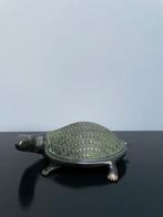 Antieke bronzen schildpad, Antiek en Kunst, Antiek | Koper en Brons, Ophalen of Verzenden, Brons